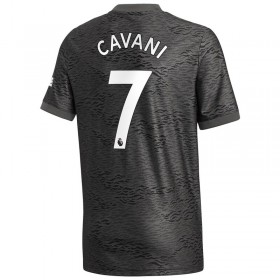 Camisolas de futebol Manchester United Edinson Cavani 7 Equipamento Alternativa 2020/21 Manga Curta
